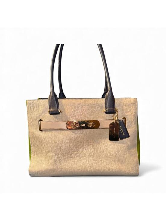 Coach Handbags - Coach Swagger 27 Colorblock Carryall